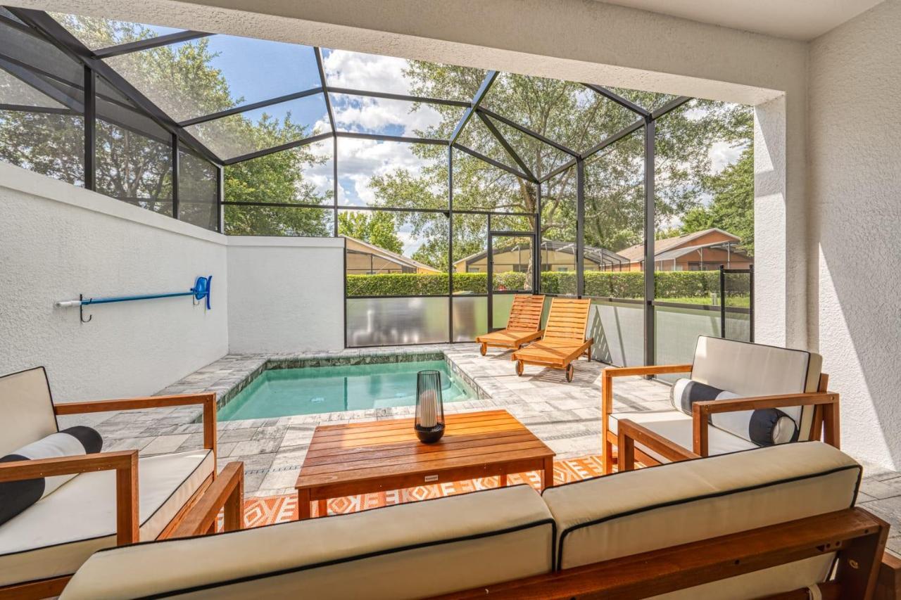 Modern Home With Private Pool Near Disney Орландо Экстерьер фото